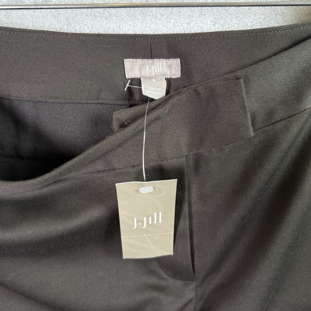 J Jill Walnut Brown Dress Pants Size 6 NWT Formal Business Casual Straight Fit - Picture 6 of 14